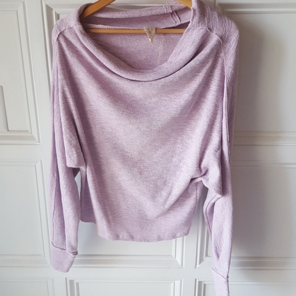 Free People Sweaters - FP OTS lilac sweater small
